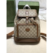Gucci Backpack With Interlocking G 674147 Ebony