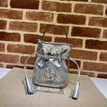 Gucci Blondie Mini Bucket Bag 760313 Silver