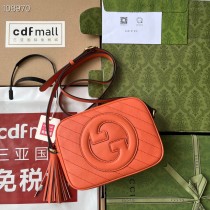Gucci Blondie Small Shoulder Bag 742360 Orange