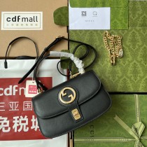 Gucci Blondie Top-handle Bag 735101 Black