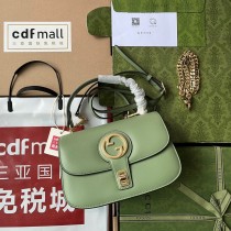 Gucci Blondie Top-handle Bag 735101 Green