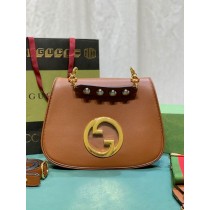 Gucci Blondie Top Handle Bag 721172 Brown