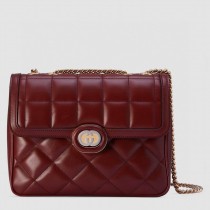 Gucci Deco Series Small Shoulder Bag Red
