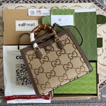 Gucci Diana Jumbo GG Medium Tote Bag