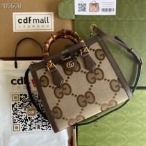 Gucci Diana Jumbo GG Small Tote Bag