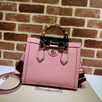 Gucci Diana Small GG Tote Bag Pink