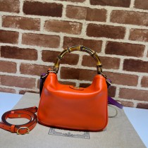 Gucci Diana Small Shoulder Bag 746251 Orange