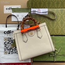 Gucci Diana Small Tote Bag 660195 Beige
