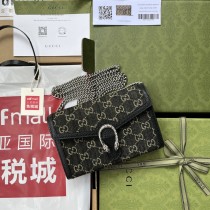 Gucci Dionysus GG Chain Wallet Black