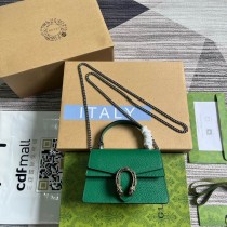 Gucci Dionysus Mini Top Handle Bag 752029 Green