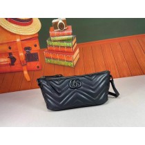 Gucci GG Marmont Shoulder Bag 739166 Black