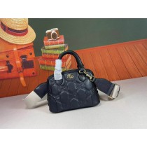 Gucci GG Matelassé Handbag 727793 Black