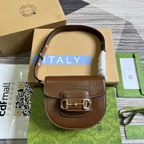 Gucci Horsebit 1955 Mini Rounded Bag 760191 Brown