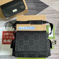Gucci Jumbo GG Baby Changing Bag 756726 Black