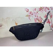 Gucci Jumbo GG Belt Bag 696031 Black