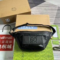 Gucci Jumbo GG Small Belt Bag 658582 Black