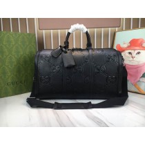 Gucci Jumbo GG Small Duffle Bag 725282 Black
