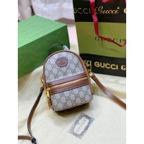 Gucci Multi-Function Bag With Interlocking G 725654 Grey