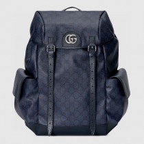 Gucci Ophidia GG Medium Backpack 598140 Navy