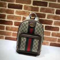 Gucci Ophidia GG Small Backpack 547965 Beige Ebony