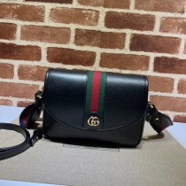 Gucci Ophidia GG Small Shoulder Bag 722117 Black