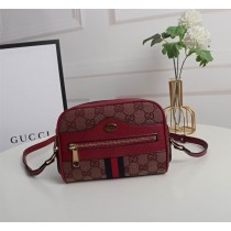Gucci Ophidia GG Supreme Mini Bag 517350 Red