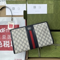 Gucci Ophidia GG Toiletry Case Navy Blue