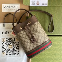 Gucci Ophidia Small GG Bucket Bag 550621 Beige