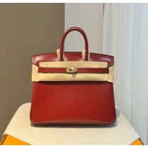 Hermes Birkin 25cm Bag Rouge Gold Hardware