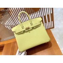 Hermes Birkin Bag 25CM 30CM Togo Calfskin Jaune Poussin