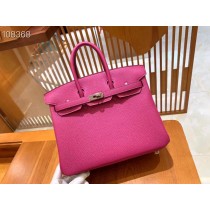 Hermes Birkin Bag 25CM 30CM Togo Calfskin Rose Magnolia