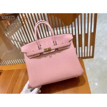 Hermes Birkin Bag 25CM 30CM Togo Grained Calfskin Pink