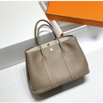 Hermes Garden Party 30cm Tote Étoupe
