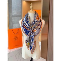 Hermes Scarf Wraps Square Shawl Multi 140CM