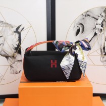 Hermes Trousse Bride-A-Brac Cosmetic Bag Black