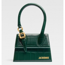 Jacquemus Le Chiquito Moyen Boucle Les Sculptures Green