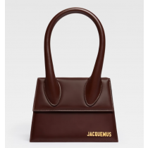 Jacquemus Le Chiquito Moyen Le Raphia Brown