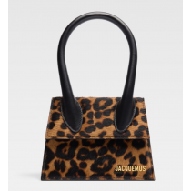 Jacquemus Le Chiquito Moyen Print Leopard Brown