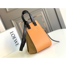 Loewe Compact Hammock Small Handbag Suede Calfskin Orange
