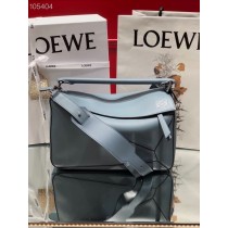 Loewe Puzzle Edge Bag Calfskin 29CM Blue
