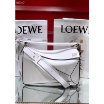 Loewe Puzzle Edge Bag Calfskin 29CM White