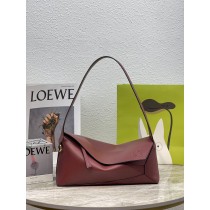Loewe Puzzle Hobo Bag Nappa Calfskin Burgundy