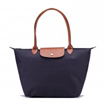 Longchamp Le Pliage City L Tote Bag Dark Purple