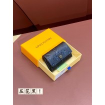 Louis Vuitton 6 Key Holder M64421 Black