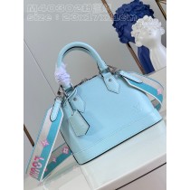Louis Vuitton Alma PM Bag Blue