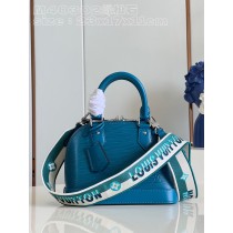 Louis Vuitton Alma PM Bag Dark Blue