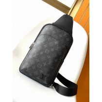 Louis Vuitton Avenue Slingbag Monogram Macassar Coated Canvas Black