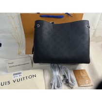 Louis Vuitton Bella Tote Mahina Calf Leather Black M59200