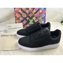 Louis Vuitton Beverly Hills Sneaker Calf Leather Black