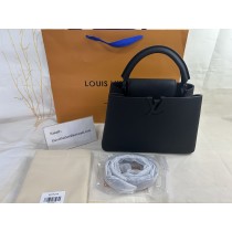 Louis Vuitton Capucines East-West Mini Bag M23955 Black